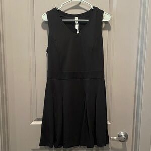 Athletic Black Sleeveless Dress by Rae Mode size 1X